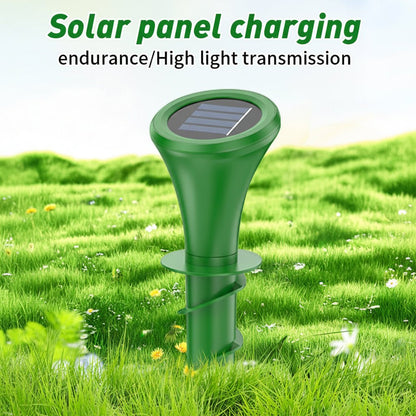VERDAGUARD – Solar Mole Repellent with Silent Vibration for Eco-Friendly Garden Protection