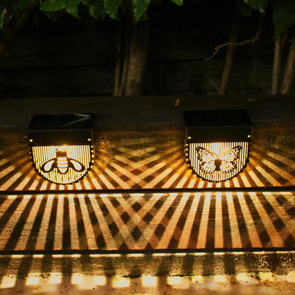 MIRALUX – Solar HollowGlow Fence Lights 2-Pack