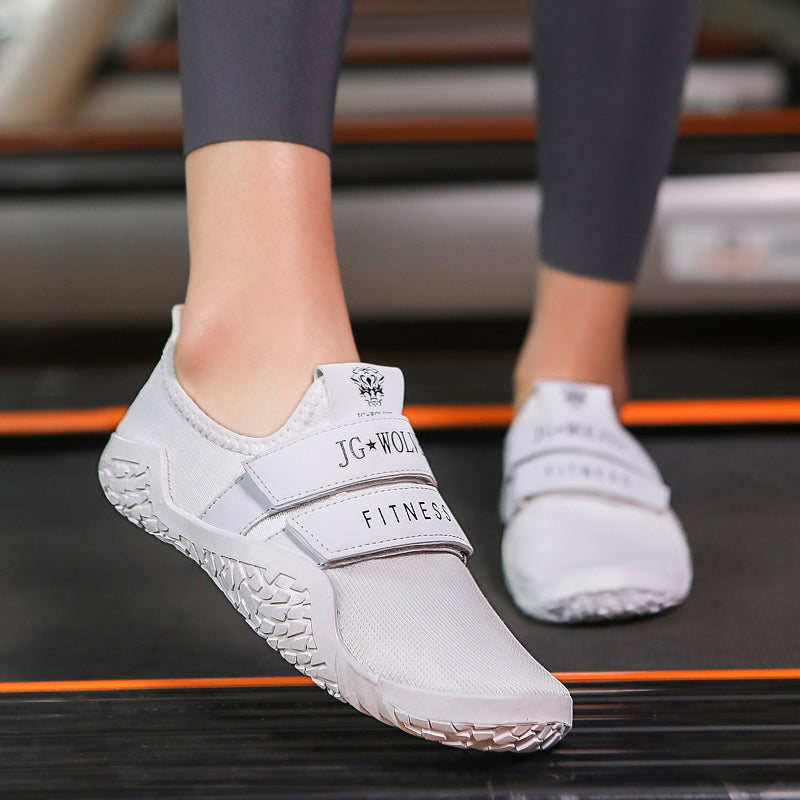Zero-Drop Weightlifting Shoes with Flat Sole for Squats, Deadlifts & Gym Training