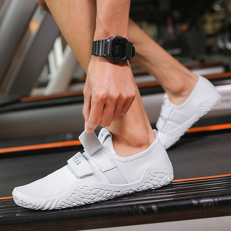 Zero-Drop Weightlifting Shoes with Flat Sole for Squats, Deadlifts & Gym Training