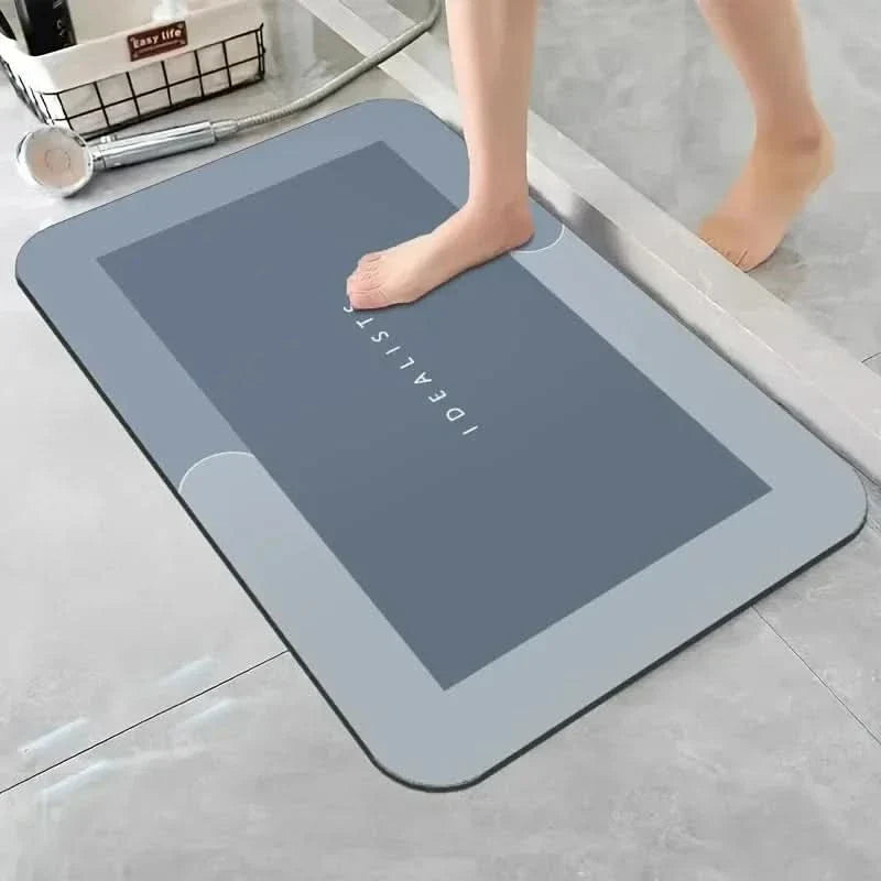 DRYFLOW – Diatomaceous Earth Bath Mat for Fast Drying Comfort