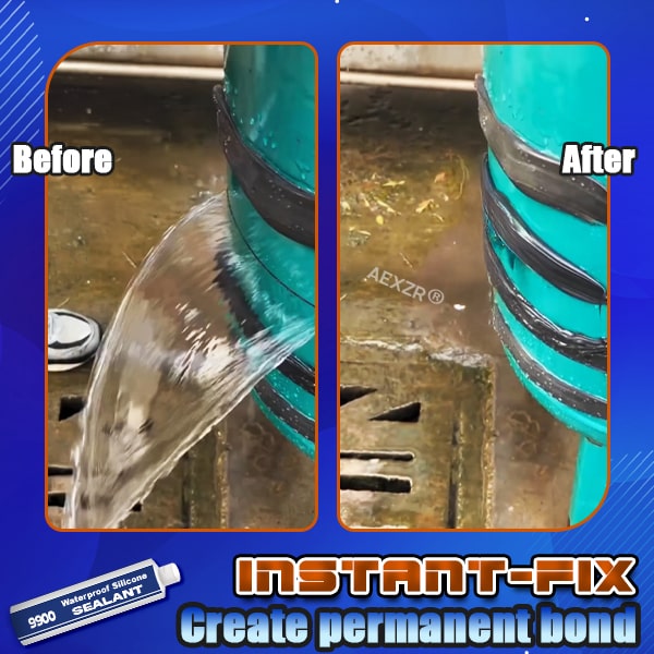 Waterproof Silicone Sealant | Weather-Resistant Flexible Joint Compound for Indoor & Outdoor Use | Multi-Surface Adhesion