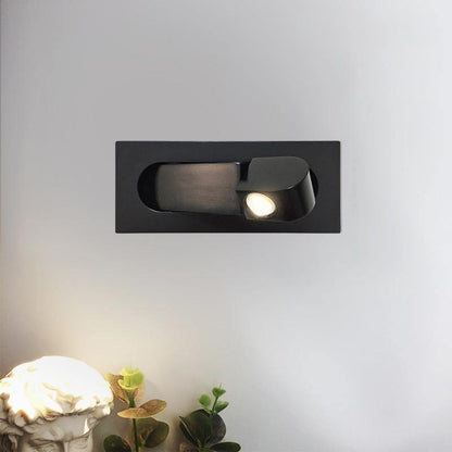Adjustable LED Bedside Reading Light Wall Mount with Push Button Control – Space-Saving Swing Arm Design in Multiple Finishes