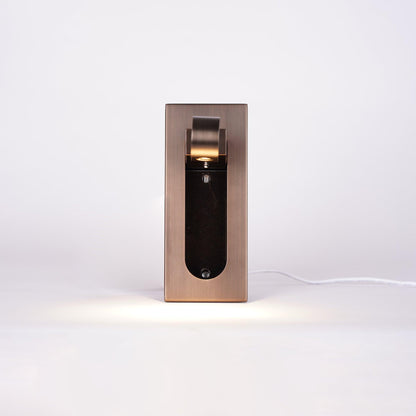Pivoting LED Bedside Sconce with Push-Button Control for Focused Night Reading in Compact Spaces