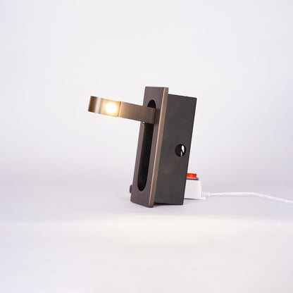 Pivoting LED Bedside Sconce with Push-Button Control for Focused Night Reading in Compact Spaces