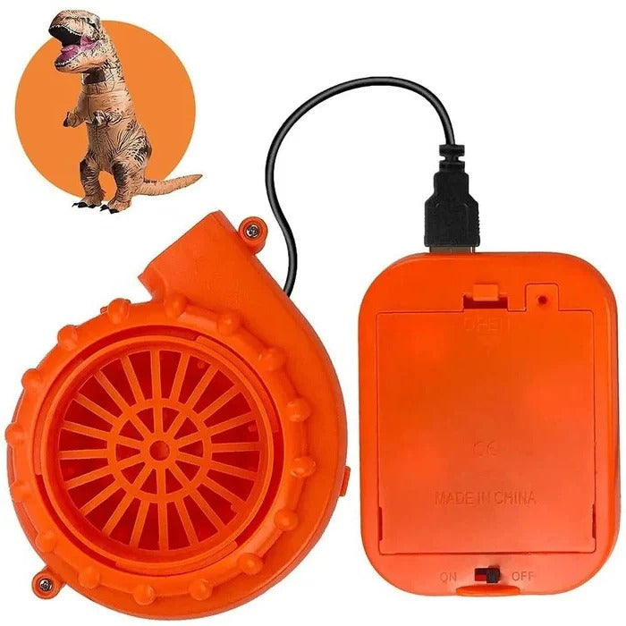 Déguisement d'Halloween pour adultes, costume gonflable avec ventilateur intégré, déguisement de dinosaure T-Rex à gonfler pour les fêtes