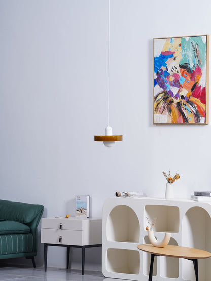 Frosted Glass Globe Ceiling Light 10 Inch Semi-Flush Mount LED Fixture for Bedroom Kitchen Hallway Low Profile Indoor Lighting