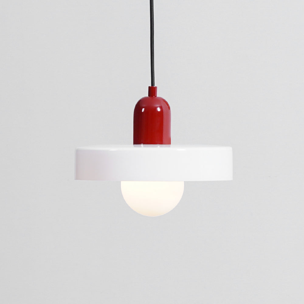 Frosted Glass Globe Ceiling Light 10 Inch Semi-Flush Mount LED Fixture for Bedroom Kitchen Hallway Low Profile Indoor Lighting