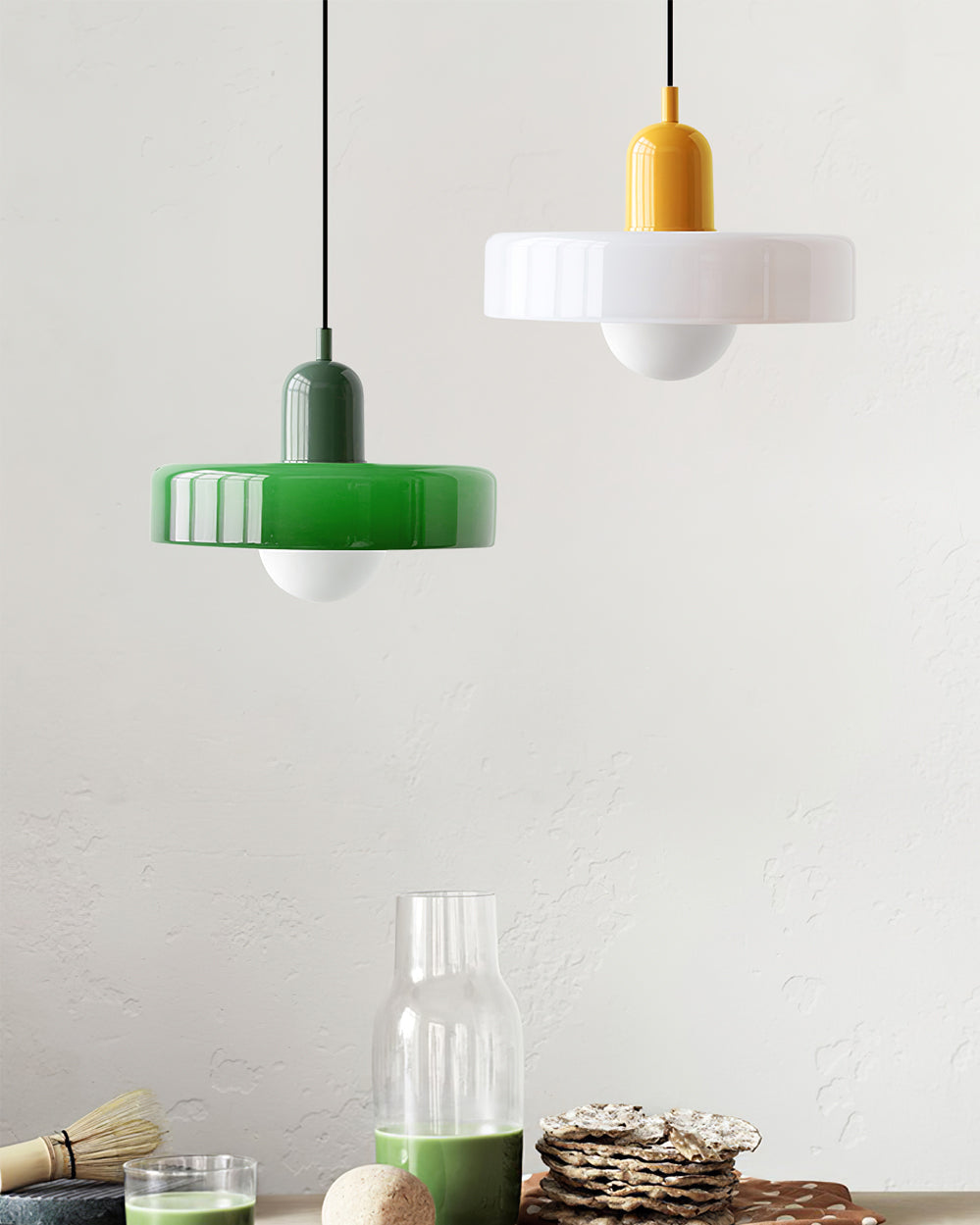 Frosted Glass Globe Ceiling Light 10 Inch Semi-Flush Mount LED Fixture for Bedroom Kitchen Hallway Low Profile Indoor Lighting