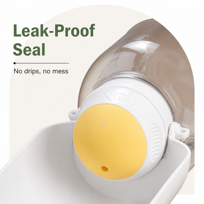 Ortekor 2-In-1 Leak-Proof Dog Water Bottle
