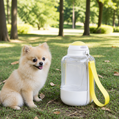 Ortekor 2-In-1 Leak-Proof Dog Water Bottle