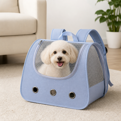 Ortekor 270° Panoramic Window Foldable Lightweight Pet Backpack