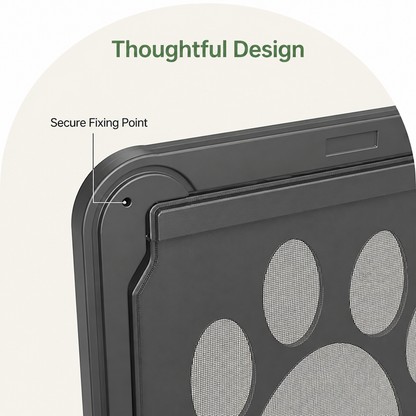 Ortekor 4-Way Lockable & Insulated ABS Pet Door