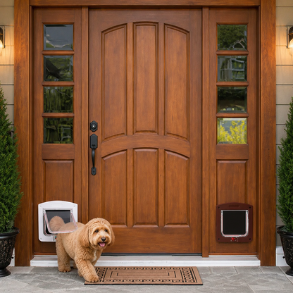 Ortekor 4-Way Locking & Weatherproof Pet Door