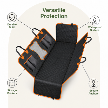Ortekor 600D Waterproof Convertible Car Seat Cover