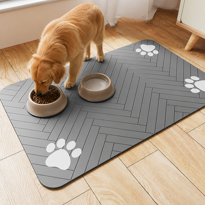 Ortekor Absorbent Quick-Dry Non-Slip Pet Feeding Mat