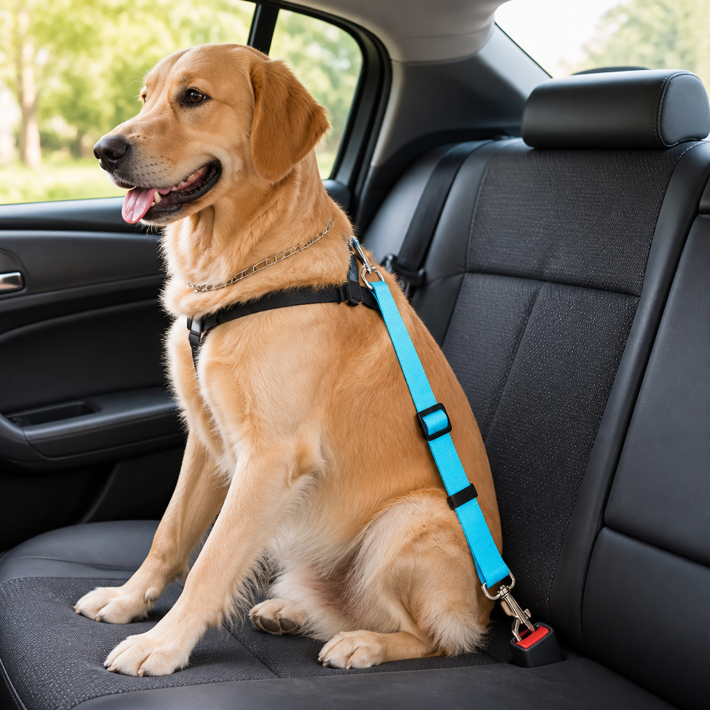 Ortekor Adjustable & Durable Pet Car Seat Belt