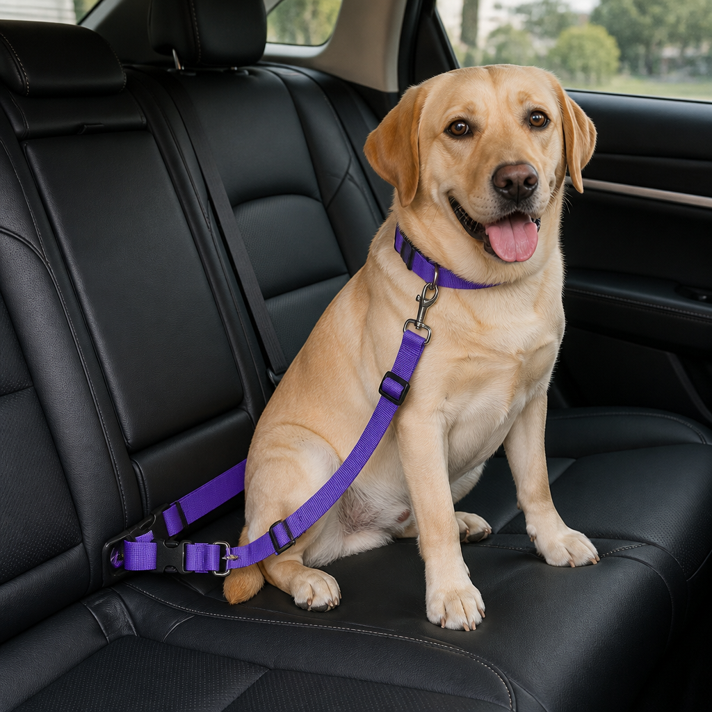 Ortekor Adjustable Reflective Quick-Release Car Safety Belt