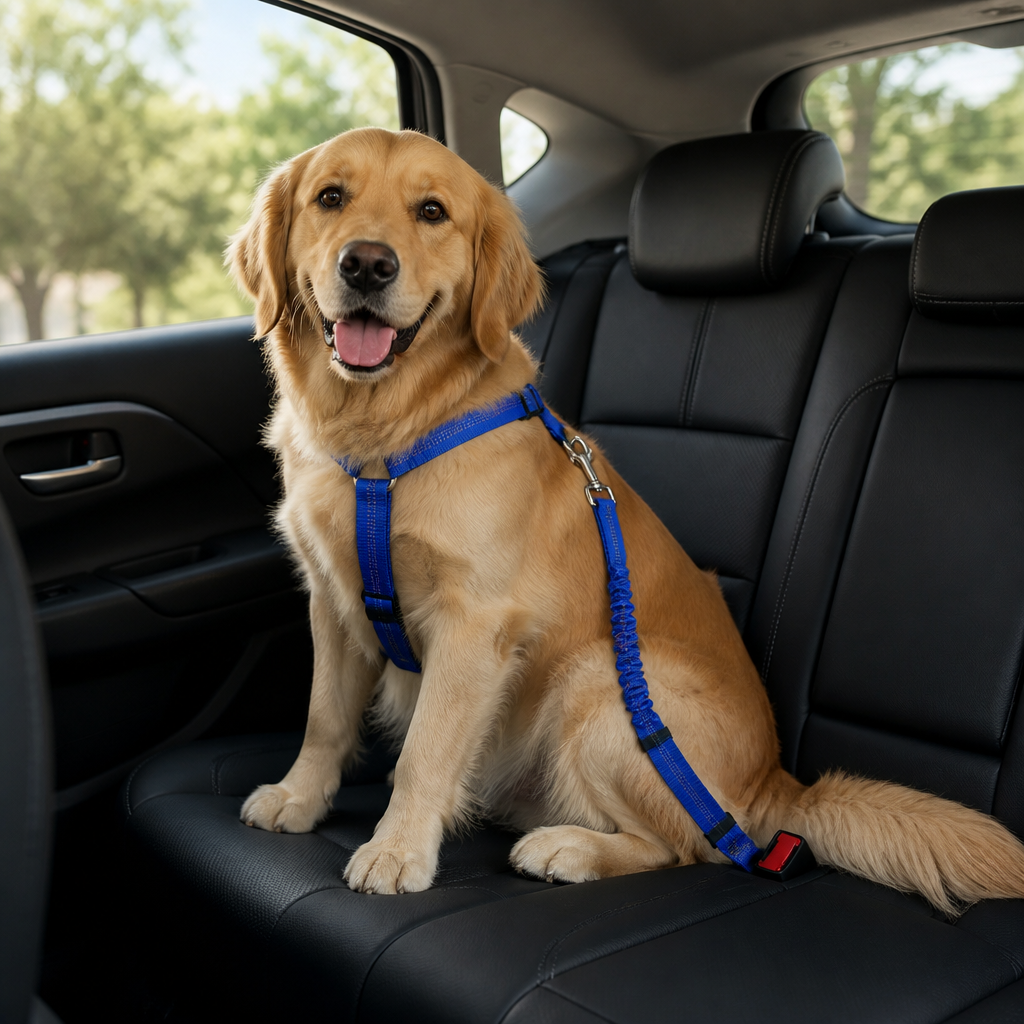 Ortekor Adjustable Reflective Quick-Release Car Safety Belt