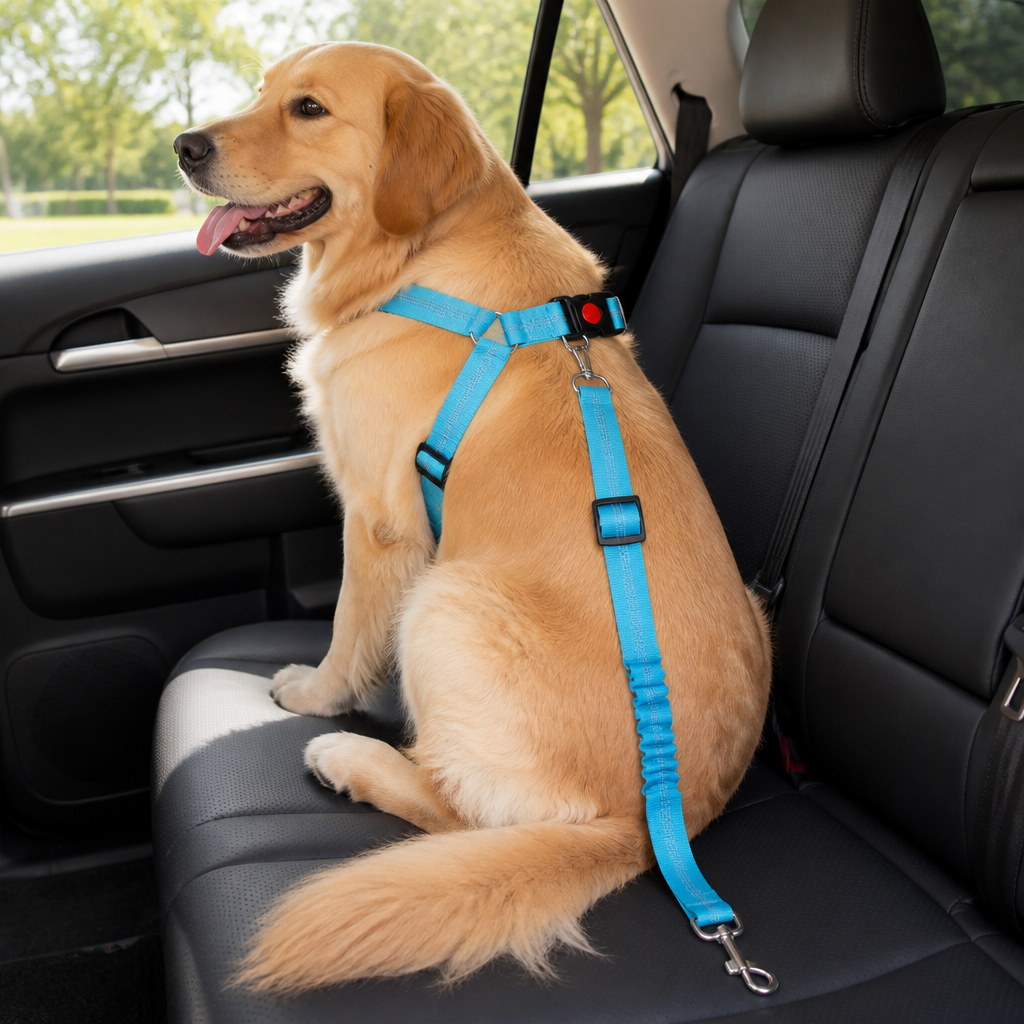 Ortekor Adjustable Reflective Quick-Release Car Seat Belt