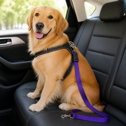 Ortekor Adjustable Reflective Quick-Release Car Seat Belt