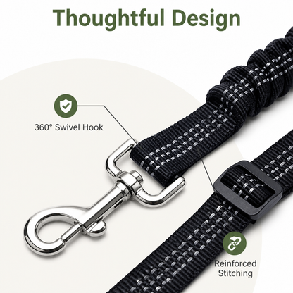 Ortekor Adjustable Reflective Quick-Release Car Seat Belt