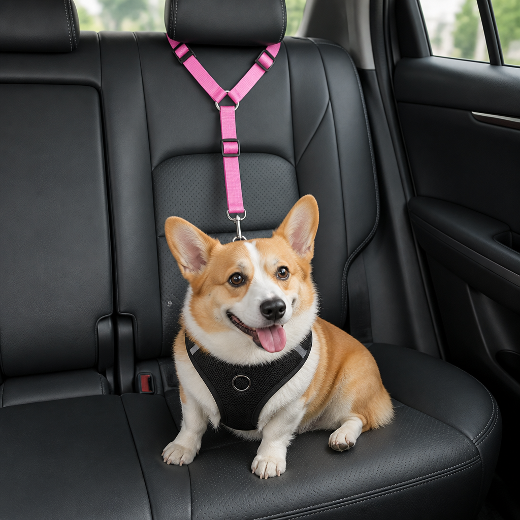 Ortekor Adjustable Stretch Nylon Car Seat Belt