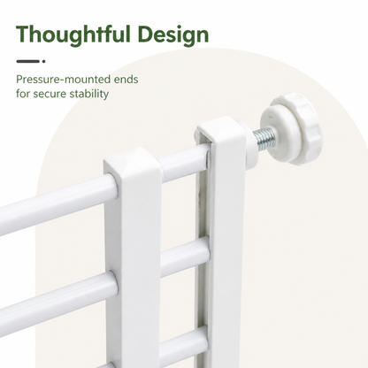 Ortekor Adjustable Width & Tool-Free Indoor Pet Gate