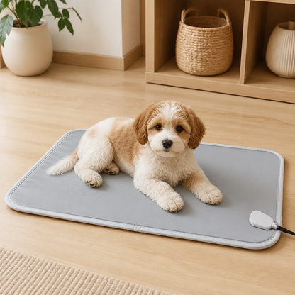 Ortekor Bite-Proof & Waterproof Thermostat-Controlled Pet Blanket