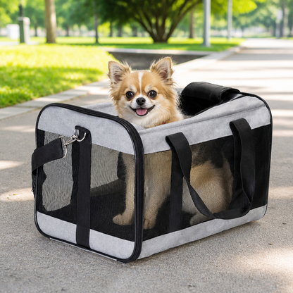 Ortekor Breathable & Foldable Pet Carrier (Airline-Approved)