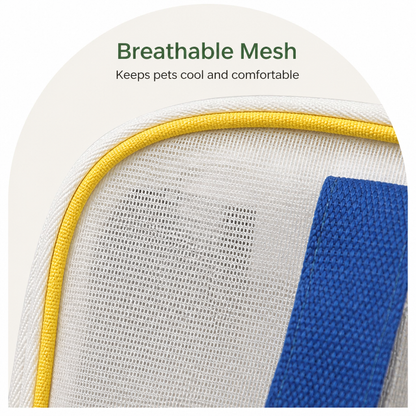 Ortekor Breathable Mesh & Cushioned Pet Carrier Backpack