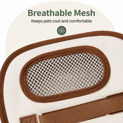 Ortekor Breathable Mesh & Dual-Carry Dog Carrier (Wipe-Clean)