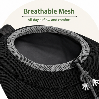 Ortekor Breathable Mesh & Ergonomic Padded Dog Carrier Backpack (Removable Base)