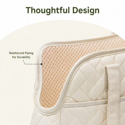 Ortekor Breathable Mesh & Escape-Proof Pet Carrier Tote
