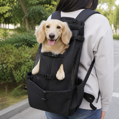 Ortekor Breathable Mesh & Lightweight Dog Backpack Carrier