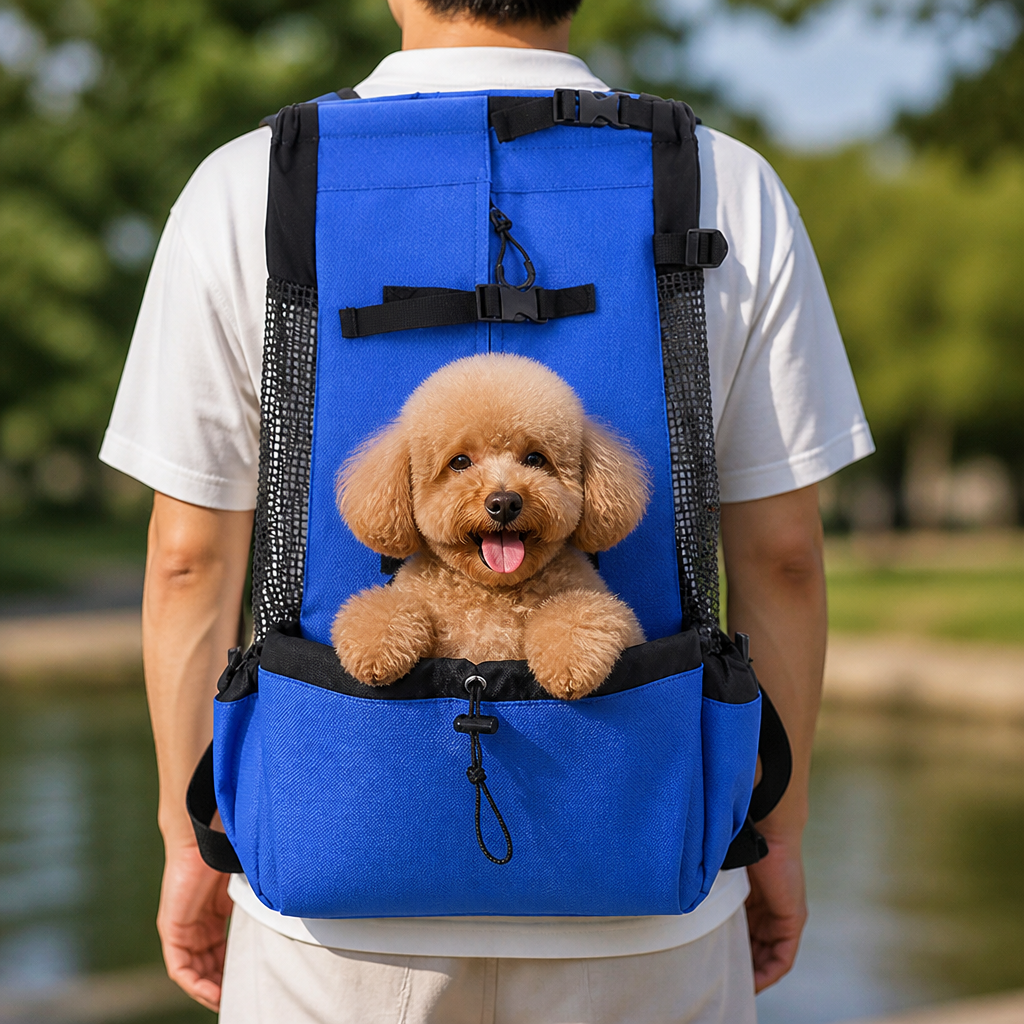 Ortekor Breathable Mesh & Lightweight Dog Backpack Carrier