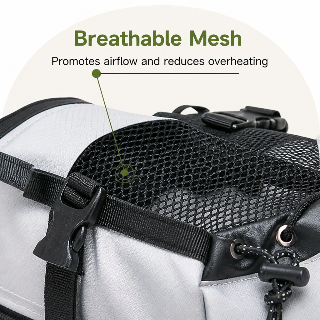 Ortekor Breathable Mesh & Lightweight Dog Backpack Carrier