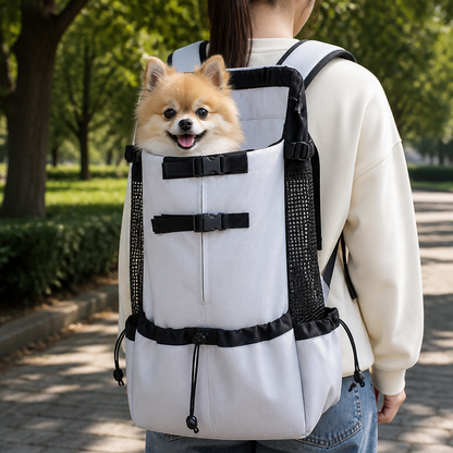 Ortekor Breathable Mesh & Lightweight Dog Backpack Carrier