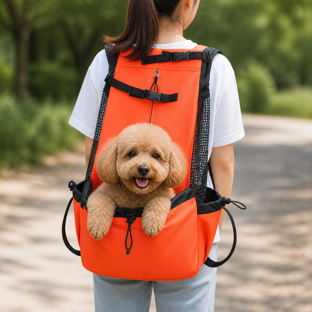 Ortekor Breathable Mesh & Lightweight Dog Backpack Carrier