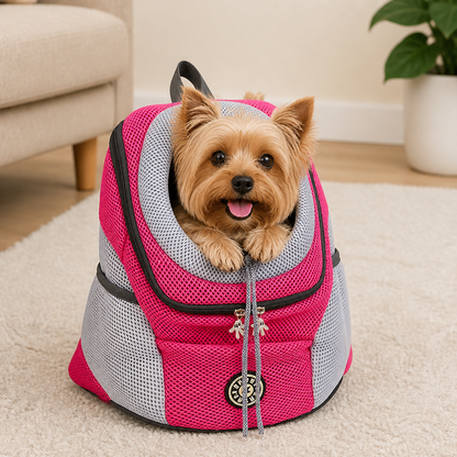 Ortekor Breathable Mesh & Reflective Backpack Carrier (Removable Pad)