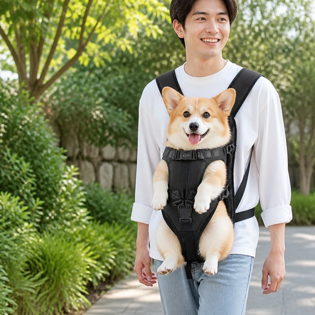 Ortekor Breathable Oxford & Adjustable Straps Carrier Backpack