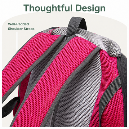 Ortekor Breathable Padded Hands-Free Backpack Carrier