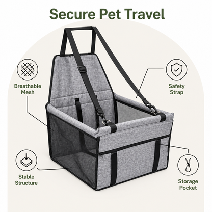 Ortekor Chemical-Free Foldable Hammock Car Seat Cover