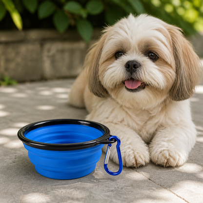Ortekor Collapsible Food-Grade Silicone Travel Bowl
