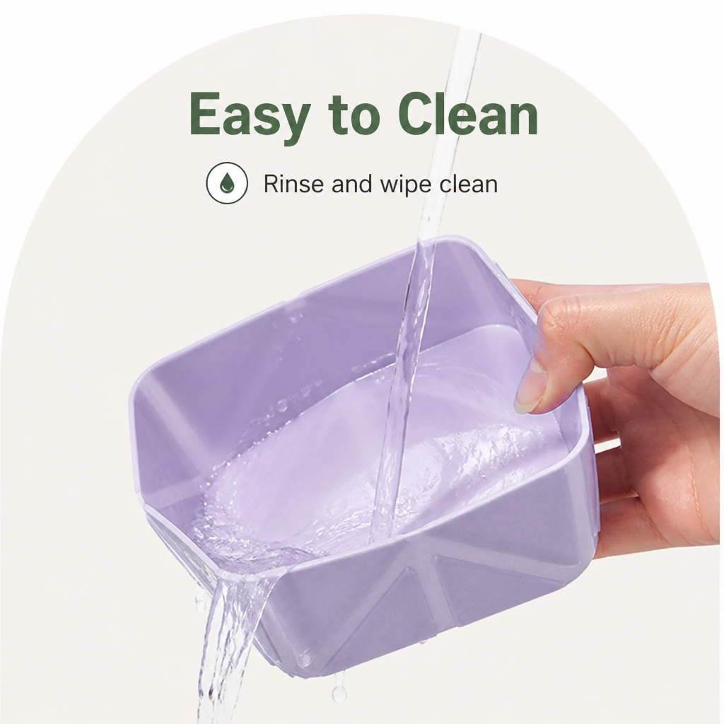 Ortekor Collapsible Silicone Pet Travel Bowl