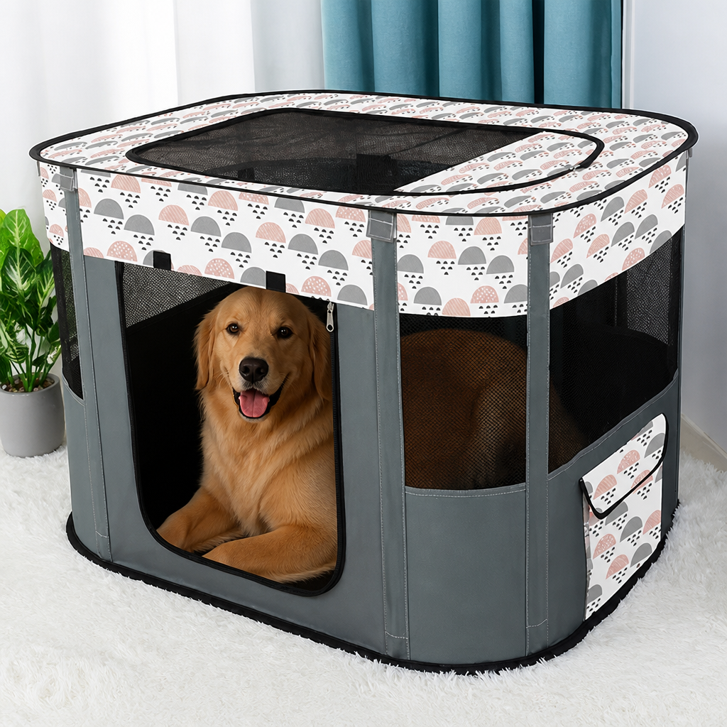 Ortekor Collapsible & Space-Saving Steel-Wire Pet House