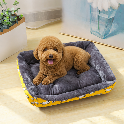 Ortekor Cozy Insulated Plush Dog Bed