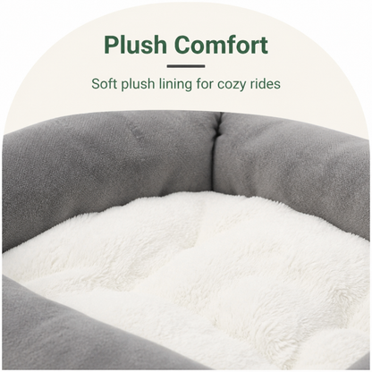 Ortekor Cushioned Plush Washable Car Seat Cover (Foldable Hammock)