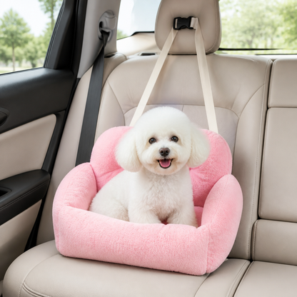 Ortekor Cushioned Plush Washable Car Seat Cover (Foldable Hammock)
