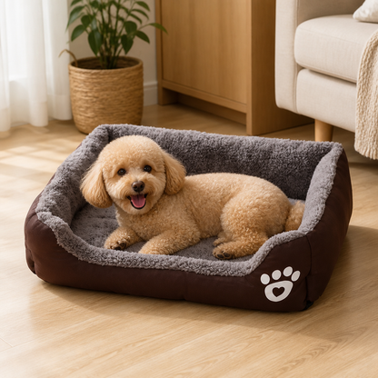 Ortekor Deep Plush & Calming Dog Bed